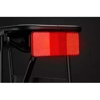 Rockbros 33210004001 schwarzer Fahrradträger mit Ablage