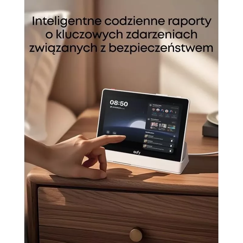 Home-Sicherheitsassistent Anker Eufy T87A03W1 Smart-Gerät Schwarz/Weiß