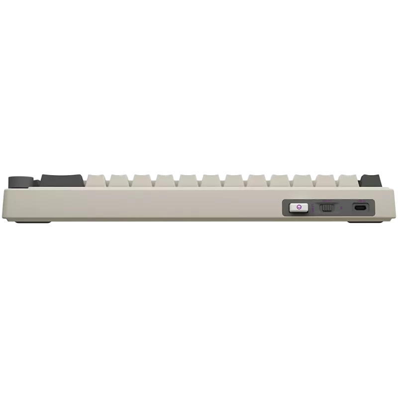 Kabellose mechanische Gaming-Tastatur LORGAR KBP70MW 65%-Layout Beige