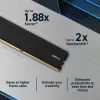 Crucial - DDR5 - Kit - 32 GB: 2 x 16 GB - DIMM - 288-PIN 6000 MHz / PC5-48000 CL48 1.1 V ungepuffert on-die ECC Schwarz