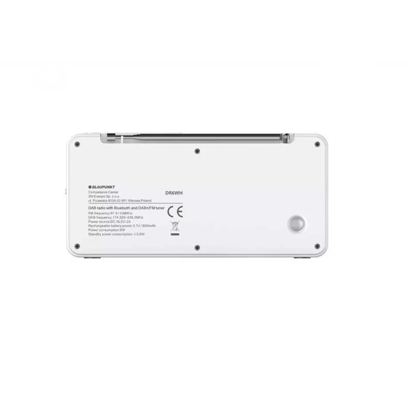 Blaupunkt DR6WH Tragbares Radio Weiß