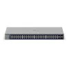 Managed Gigabit Ethernet Switch Netgear GS752TX, 48x RJ-45 10/100/1000, 10G-Unterstützung, 1U Rack, grau