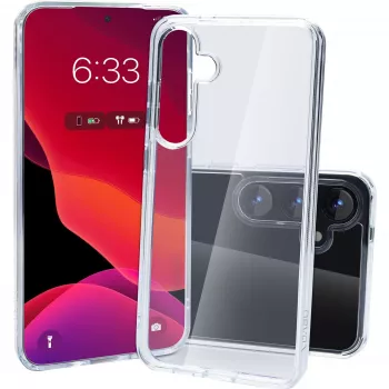 Cover nevox StyleShell SHOCKFlex für Samsung Galaxy S25+ 6,7 Zoll Transparent