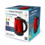 Wasserkocher ESPERANZA EKK113R 1,8 L 1800 W Edelstahl mit automatischer Abschaltung und Trockengehschutz