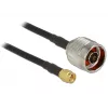Koaxialkabel CFD200 DeLOCK 89420 2,5 m SMA Schwarz