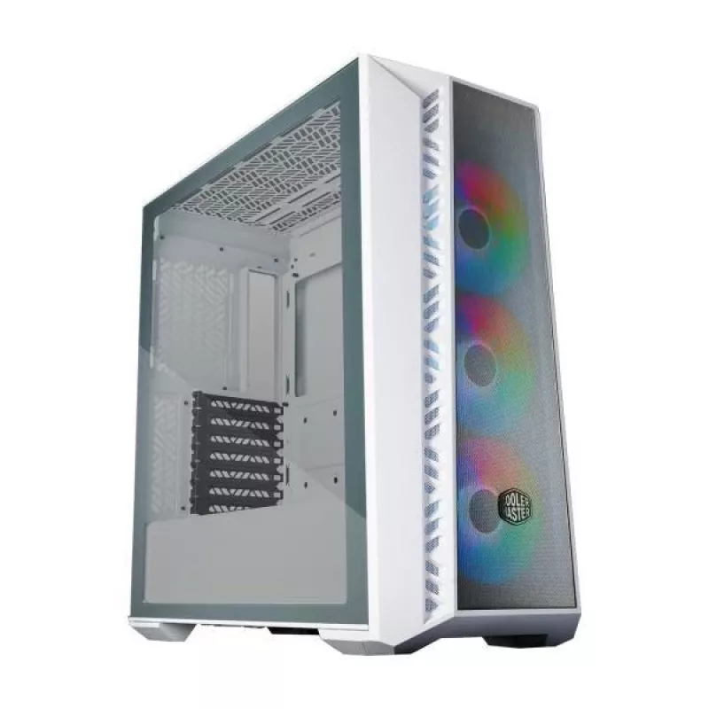 Cooler Master MasterBox 520 - Midi-Tower - PC - Weiß - ATX - EATX - micro ATX - Mini-ITX - SSI CEB - Acrylnitril-Butadien-Styrol (ABS) - Stahl - gehärtetes Glas - Multi