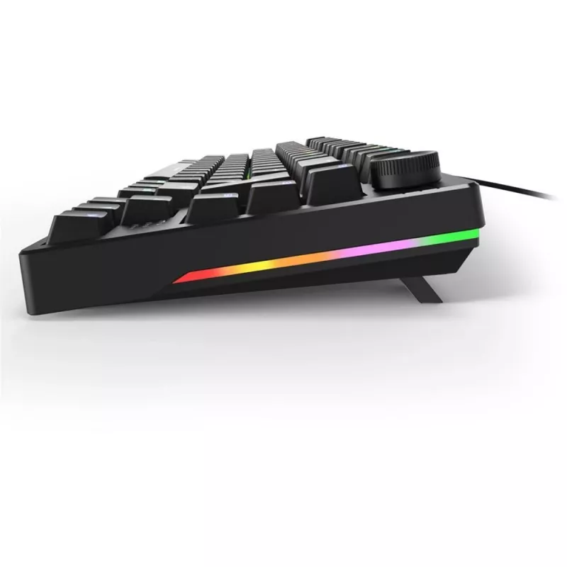 Sharkoon SGK25 Tastatur Home USB QWERTZ Deutsch Schwarz 75% RGB LED