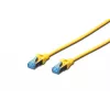 Netzwerk-Patchkabel DIGITUS CAT 5e SF/UTP, 3 m, RJ-45 auf RJ-45, gelb
