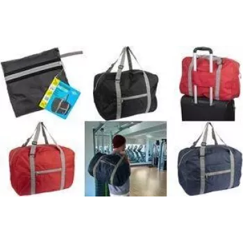 Handtasche Wedo 58 2601 Nylon Schwarz Unisex Fronttasche