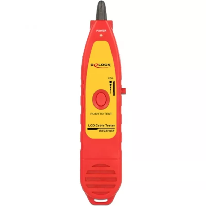 Netzwerkkabeltester DeLOCK 86109 Rot Gelb