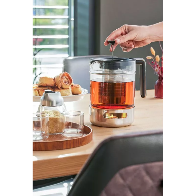 GEFU T-PREP Teekessel mit Wärmer 1.5 ltr