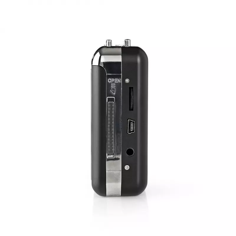 Kassettenkonverter Nedis ACGRU100GY USB / 3,5 mm USB/batteriebetrieben Grau
