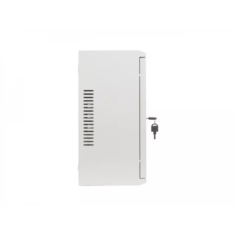Lanberg 19 inch Rack-Schrank 4U+3U 540x200mm, Niedrigprofil, Wandmontage, Grau