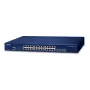Managed Switch PLANET Layer 3 24-Port 10/100/1000T Gigabit Ethernet 1U