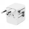 Reise-Netzteil GEMBIRD TPA-1A2C20-01-W — 20 W, USB-A (18 W) + 2× USB-C (20 W), Stecker Typ E, weiß