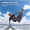 Action-Sportkamera Insta360 Ace Pro 2 — 50 MP, 8K Ultra HD (7680×3272), 1/1,3-Zoll-Sensor, bis zu 240 fps, integriertes Display, Wi‑Fi, MicroSD, 177,7 g, Schwarz