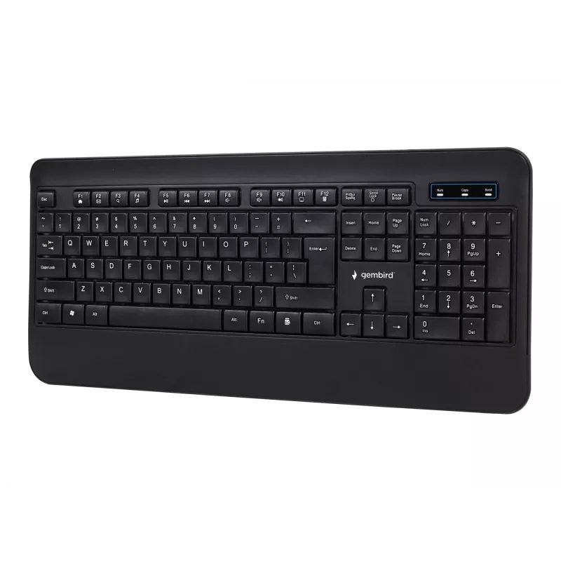 TASTATUR MULTIMEDIA USB ENG/SCHWARZ KB-UML-03 GEMBIRD
