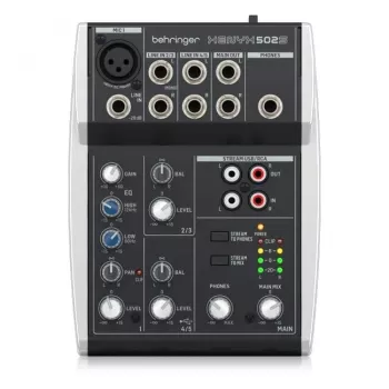 Behringer XENYX 502S - analoger Audiomixer