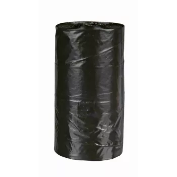 Trixie Kotbeutel Poop Bags 2332, Kunststoff, schwarz, 4 Rollen × 20 Stück (80 Beutel)