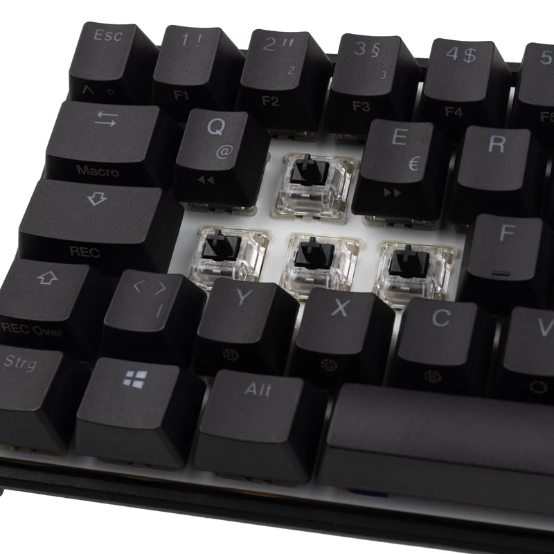 Ducky Mecha Pro SF Tastatur Gaming USB Deutsch Schwarz
