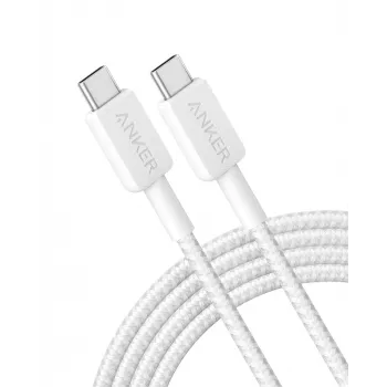 USB-C auf USB-C Kabel Anker 322 — 1,8 m, weiß