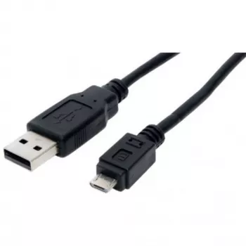 USB-Kabel S/CONN 14-11025 USB 2.0 1m Schwarz