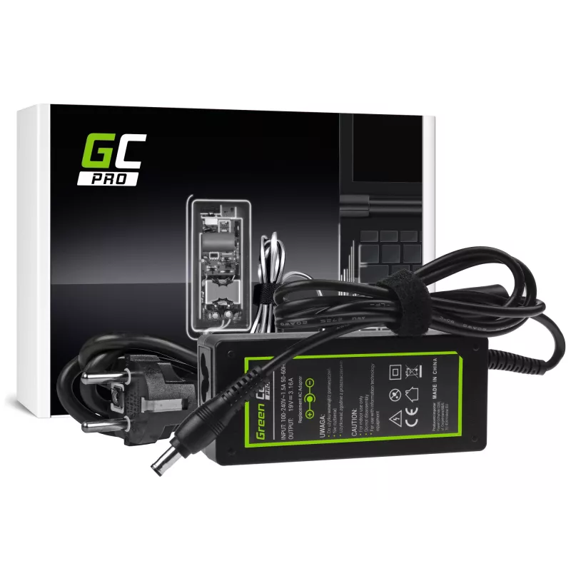 Green Cell AD20P Netzteil/Wandler Innen 60 W Schwarz