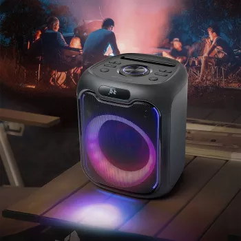 Muse M-1803 DJ tragbarer/Party-Lautsprecher Schwarz 150 W