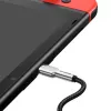USB‑C auf USB‑C Kabel Baseus Cafule Metal – 2 m, 100W Ladeleistung, USB 2.0 (480 Mbit/s), verzinkte Kontakte, schwarz