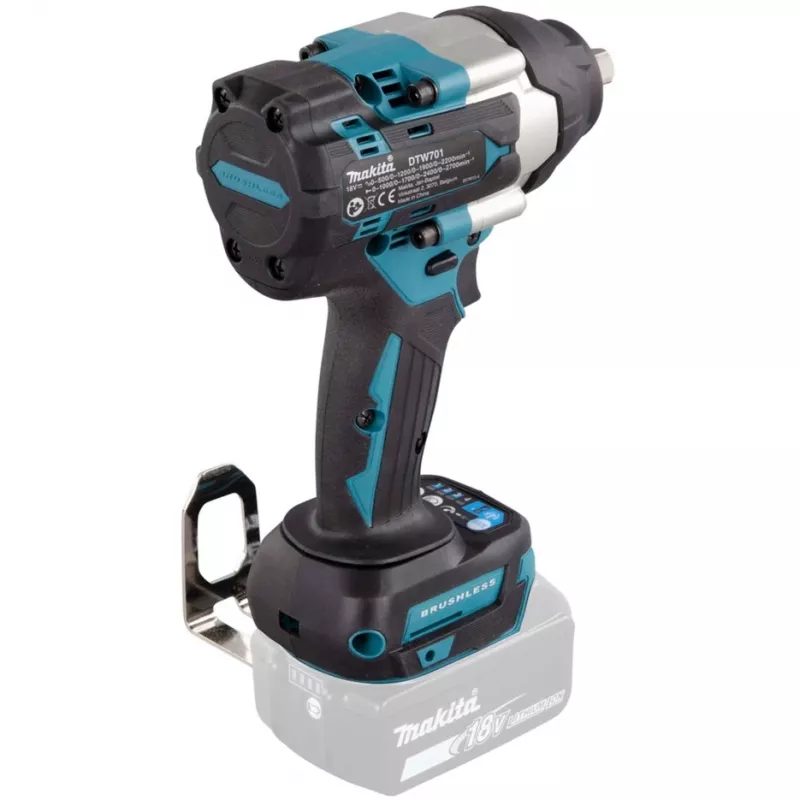 Makita DTW701Z Akku-Schlagschrauber 2700 U/min Schwarz, Blau
