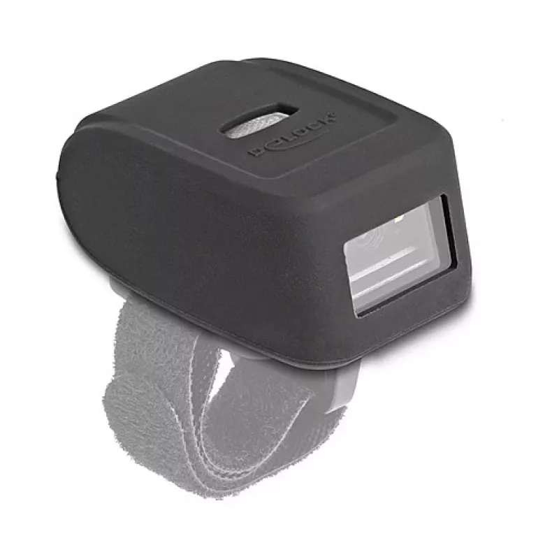 DeLOCK 90508 Schutzhülle für Ringscanner Schwarz Silikon