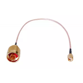 Antennen-Pigtail-Kabel Extralink PIGTAIL RP-SMA/N-MALE MIMOSA, RP-SMA (Buchse mit Pin) auf N-Stecker, 1 m