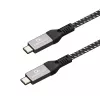 USB-C auf USB-C Kabel GEMBIRD CCBP-USB4-CMCM240 1,5 m, USB4 Gen 3x2, 40 Gbit/s, 240 W, schwarz