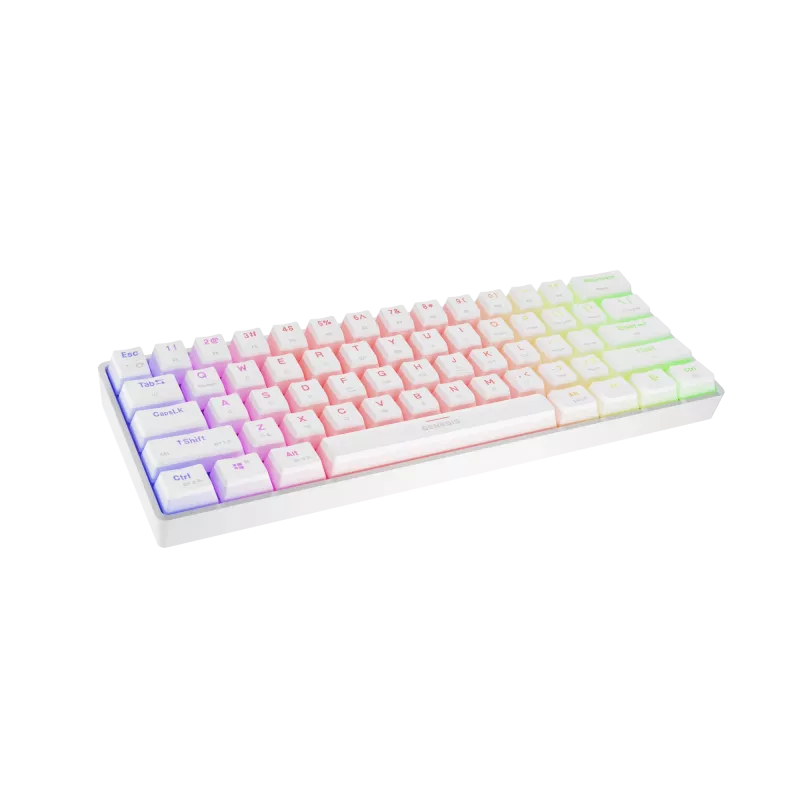 Gaming-Tastatur Genesis THOR 660 G2 — kabellos (2,4 GHz, Bluetooth) und kabelgebundener USB-Modus