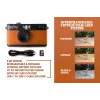 Displaylose Digitalkamera Camp Snap CS-V105-BR-JP — Braune Kompaktkamera ohne Display