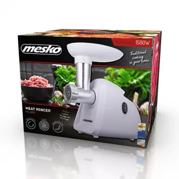 Mesko Home MS 4809 Fleischwolf 1500 W Weiß