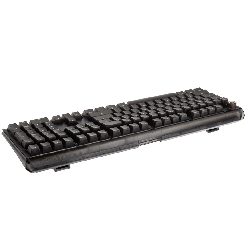 Ducky One 3 Aura Schwarz Gaming-Tastatur, RGB-LED - Gateron Baby Kangaroo (US)