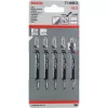 Bosch 2 608 630 310 Stichsägen-/Dekupiersägen-/Säbelsägenblatt Stichsägeblatt Kohlenstoffstahl (HCS) 5 Stk.