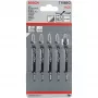 Bosch 2 608 630 310 Stichsägen-/Dekupiersägen-/Säbelsägenblatt Stichsägeblatt Kohlenstoffstahl (HCS) 5 Stk.
