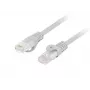 LANBERG Netzwerkkabel Cat6 U/UTP RJ-45 auf RJ-45 2 m grau
