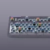 IQUNIX F97 Lavandin Wireless Gaming-Tastatur, RGB, MX-Red-Switches, US