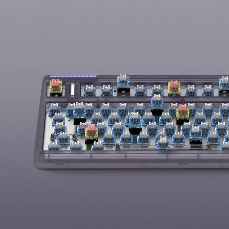 IQUNIX F97 Lavandin Wireless Gaming-Tastatur, RGB, MX-Red-Switches, US
