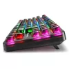 Mechanische Gaming-Tastatur Sharkoon Crystal Shark Schwarz DE mit RGB-Beleuchtung
