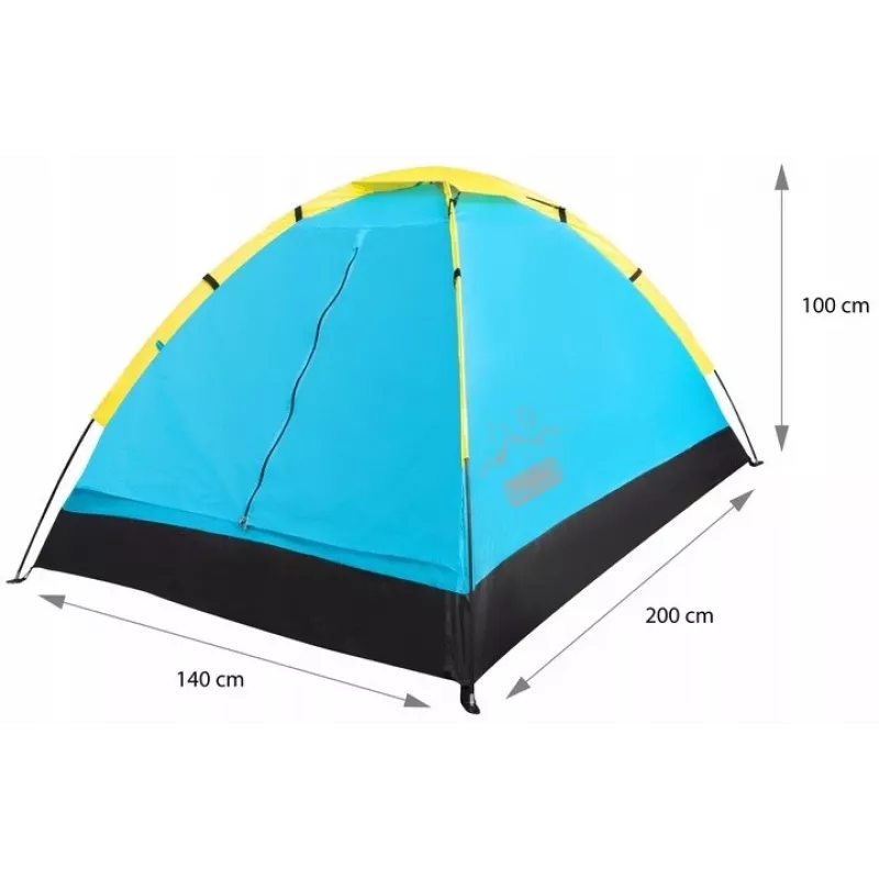 Zelt PROMIS NT60 2-Personen Camping-Iglu wasserdicht mit Moskitonetz