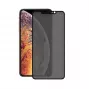 Gehärtetes Glas Displayschutz Devia Real Series für iPhone XS Max 3D Full Screen Schwarz