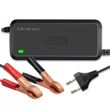 Batterieladegerät QOLTEC 12V 5A Gleichrichter für AGM/GEL-Batterien