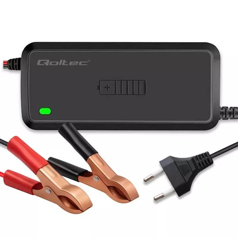Batterieladegerät QOLTEC 12V 5A Gleichrichter für AGM/GEL-Batterien