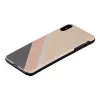 Smartphone-Hülle man and wood für iPhone XS Max – pinker Anzug, schwarz