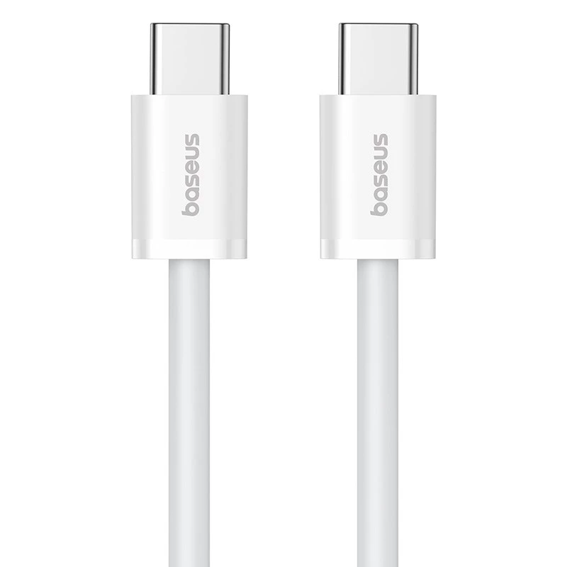 Baseus Superior USB-C-zu-USB-C-Datenkabel 2 m 30 W Weiß