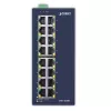 PLANET ISW-1600T Netzwerk-Switch Unmanaged Fast Ethernet (10/100) Blau